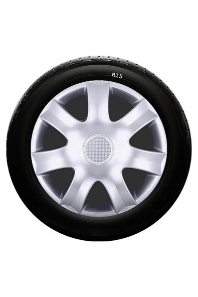 Seat Uyumlu 15 Inc Kırılmaz SKS Jant Kapağı 1 Takım 4 Adet No:326
