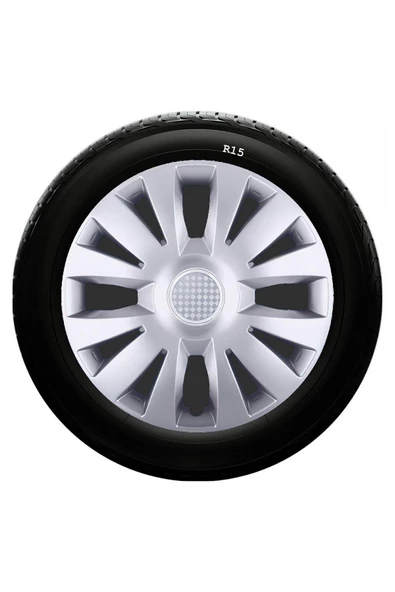 Seat Uyumlu 15 Inç Kırılmaz SKS Jant Kapağı 1 Takım 4 Adet No:324 ürün görseli