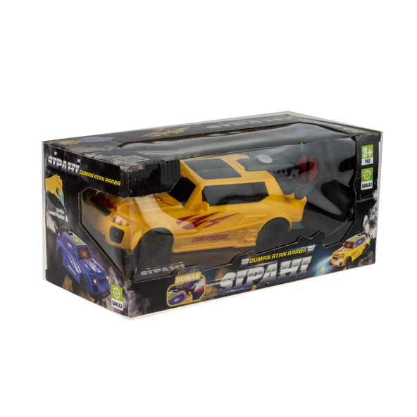 1:18 Ölçek Uzaktan Kumandalı Araba Duman Çıkaran Işıklı Şarjlı - 4