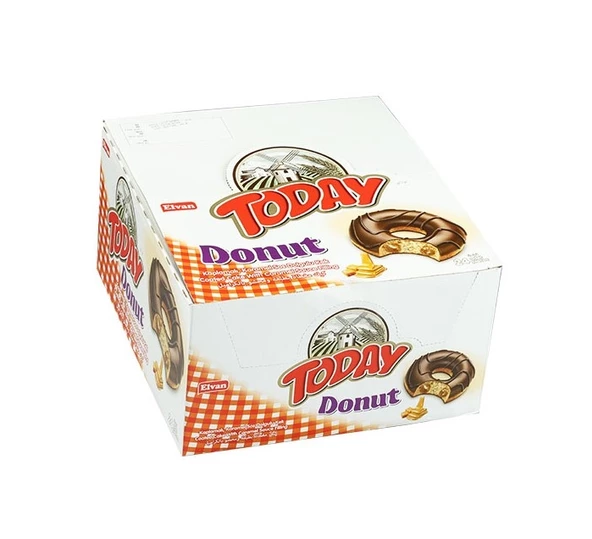 Today Donut Kek Karamelli 35 Gr. 24 Adet (1 Kutu) - 3