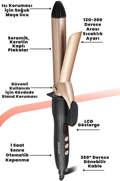 Goldmmaster Shıne 6136 Saç Şekillendirici - 6