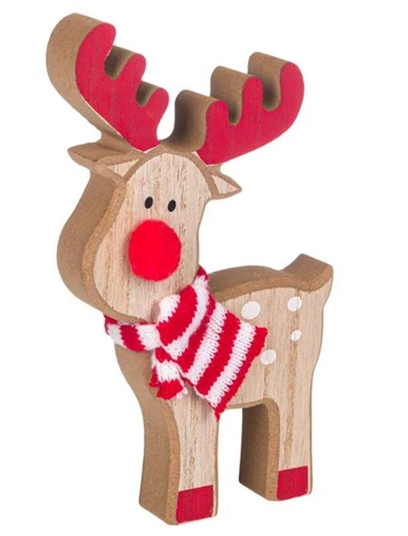 Yılbaşı Süsü Noel Baba Biblo Figür Büyük Boy 45cm - Asma ipi ile 78 cm - 2