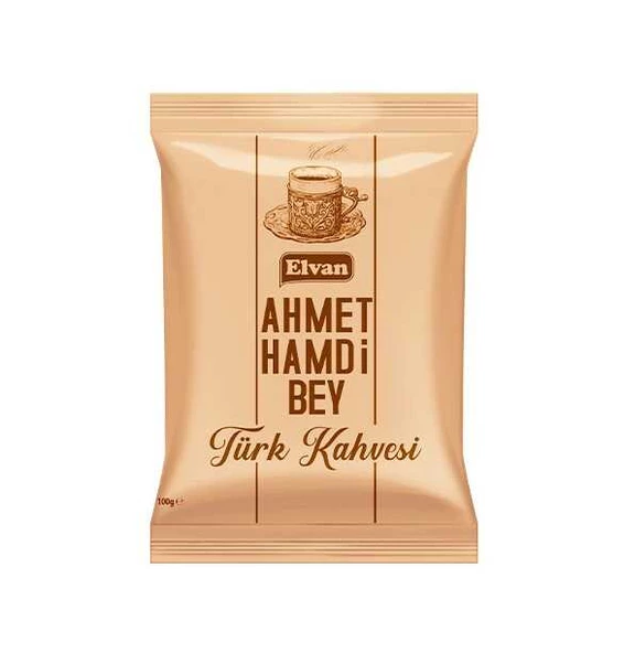 Ahmet Hamdi Bey Türk Kahvesi 100 Gr. 24 Adet (1 Kutu) - 2