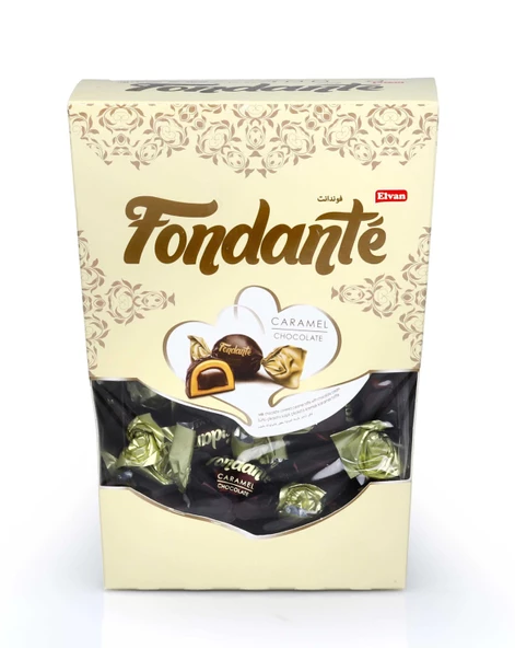 Fondante Caramel Toffee Hediyelik Kutu 300 Gr. (1 Kutu)