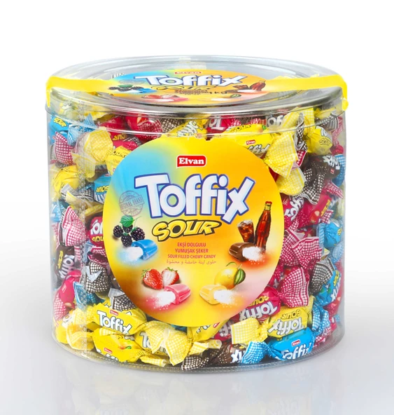 Toffix Sour Silindir 1000Gr. (1 Kutu) - 3