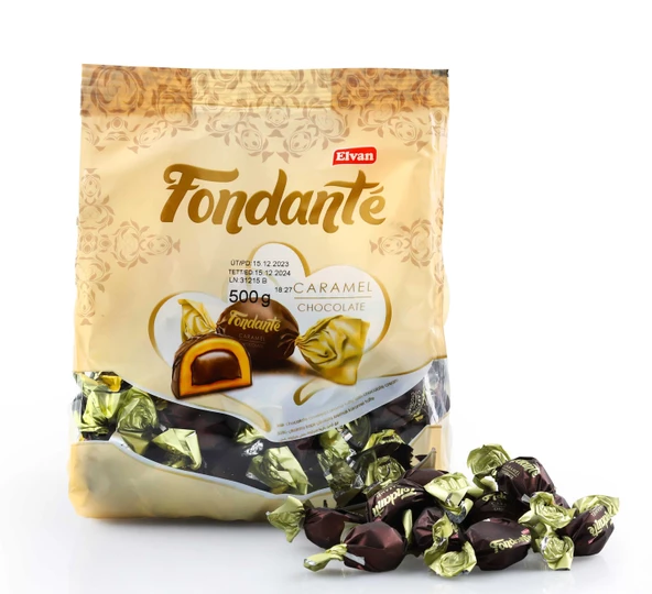 Fondante Caramel Toffee 500 Gr. (1 Poşet)