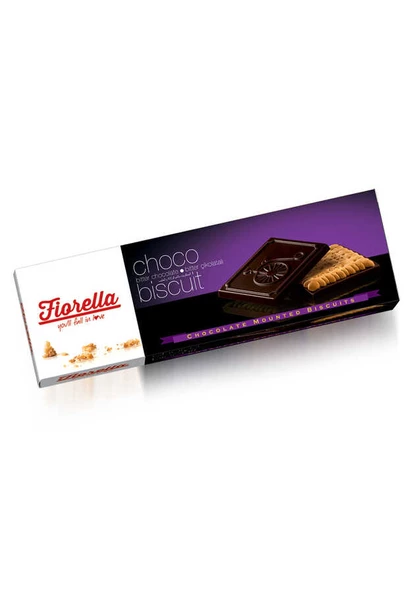 Fiorella Chocobiscuit Bitter Çikolatalı Bisküvi 102 Gr. 6 Adet (1 Kutu) - 3