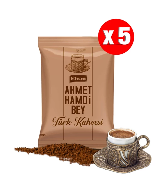 Ahmet Hamdi Bey Türk Kahvesi 100 Gr. (5 Adet) - 2