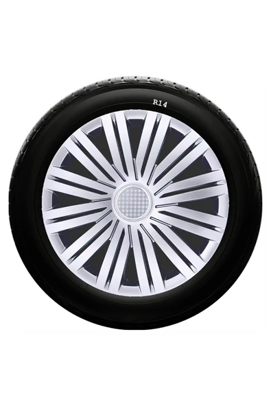 Dacia Uyumlu 14 Inc Kırılmaz SKS Jant Kapağı 1 Takım 4 Adet No:200 ürün görseli