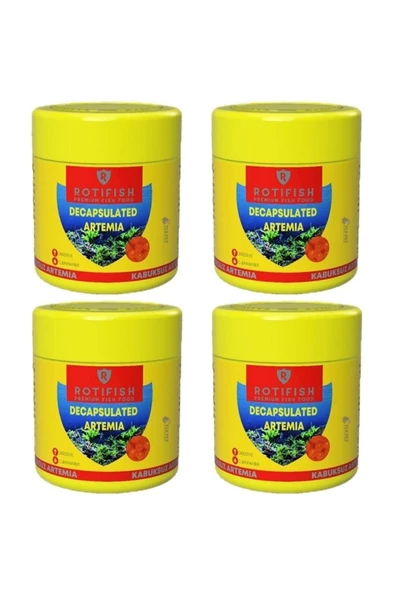 Kabuksuz Decapsulated Artemia Yavru Balık Yemi 15 Gr X 4 Adet