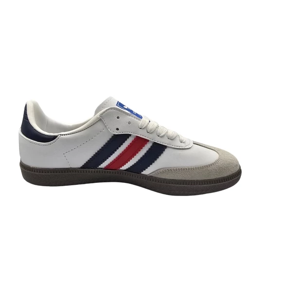 Adidas Samba Beyaz Laci Kirmizi Unisex - 2