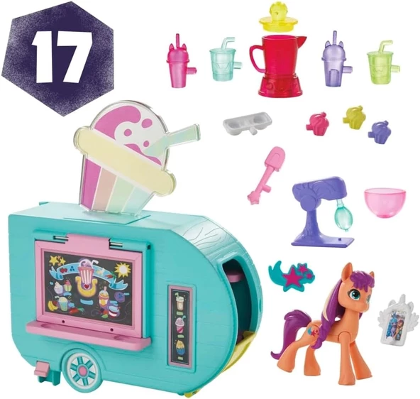 My little Pony: Sunny Starscout Smoothie Arabası F6339 - 6