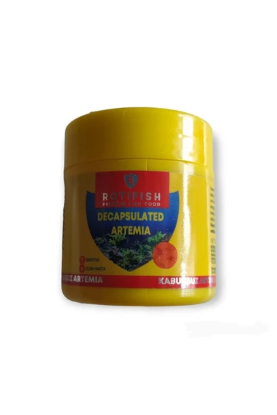 Kabuksuz Decapsulated Artemia Yavru Balık Yemi 15 Gr X 12 Adet - 2