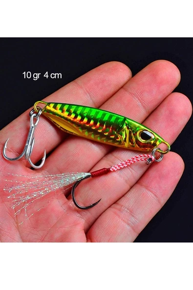 Jig Yem 10gr. Rapala Lures Levrek,Lüfer,Çinekop,Palamut,Zargana,Turna Rapala - 8