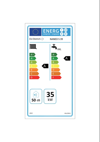 De Dietrich Inidens Naneo S 39 35/38kW Premix Tam Yoğuşmalı Kombi - 5