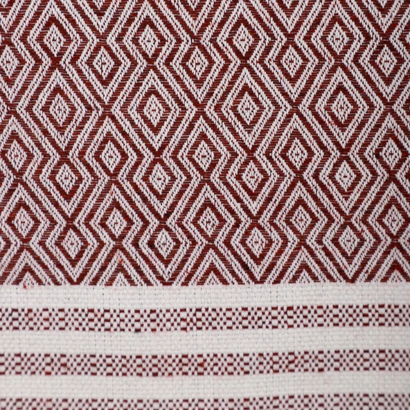 Buldan İşi Kaymaz Pamuklu Koltuk Örtüsü 170x210 Cm Koltuk Şalı Çekyat Kanepe Örtüsü - 2