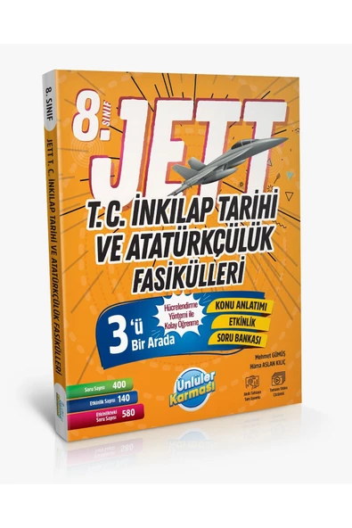 8. SINIF LGS JETT T.C. İNKILAP TARİHİ VE ATATÜRKÇÜLÜK FASİKÜLLERİ - 4