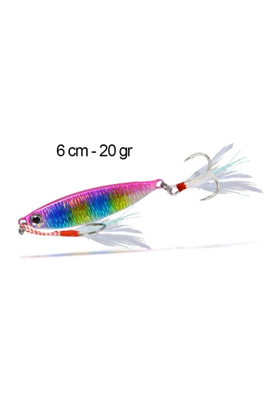 Jig Yem 20 gr Metal Jig Suni Yapay Balık Yemi Rapala İstavrit Sarıkanat Lüfer Levrek Palamut Jig - 1