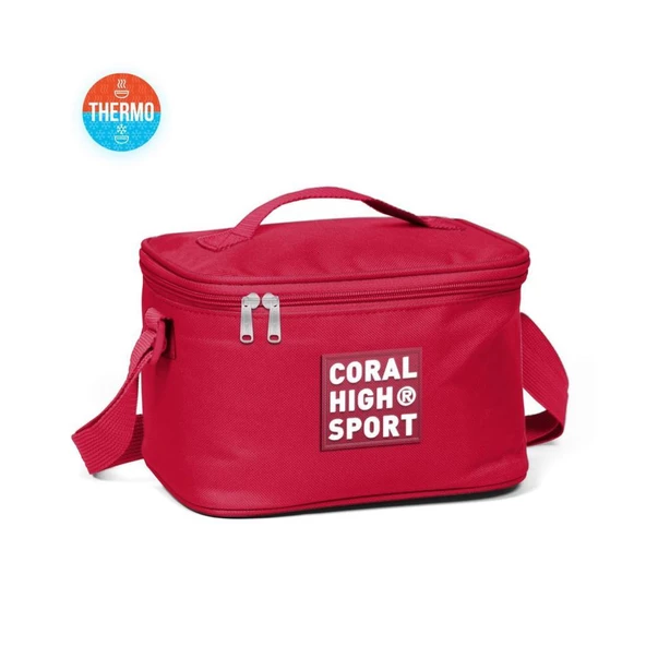Coral High Thermo Beslenme Çantası Kırmızı Renk 22896