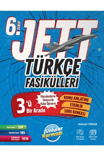 Ünlüler Karması 6. Sınıf Jett Türkçe Fasikülleri ürün görseli 1