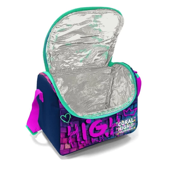 Coral High Thermo Beslenme Çantası Graffiti Desenli 11769 - 2