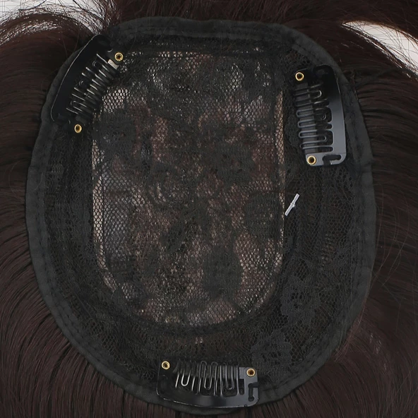 Fiber Sentetik Tepelik - Koyu Kahverengi - Resim 3