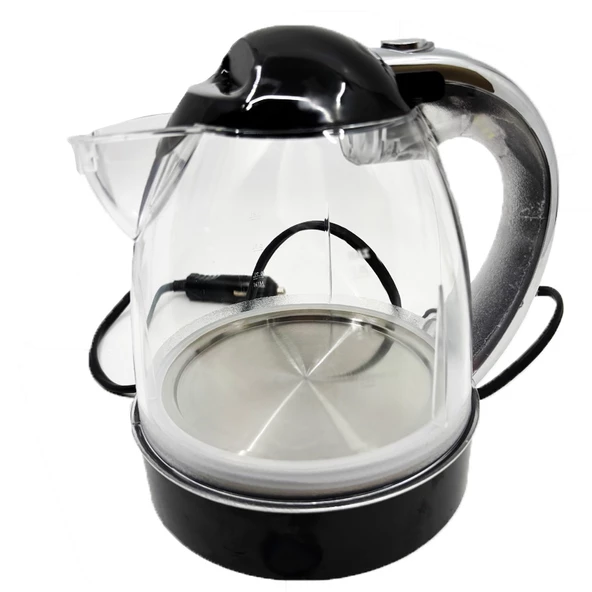 Kent 24 Volt Araç İçi Oto Su Isıtıcı Kettle Çaydanlık 1 Lt Siyah - 4