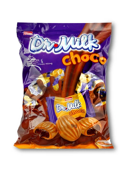 Dr. Milk Choco Karamelli Şeker 1000 Gr. (1 Poşet)