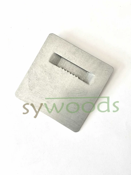 Cam ayna askısı yapıştırmalı 7x7 cm 2 adet - 3