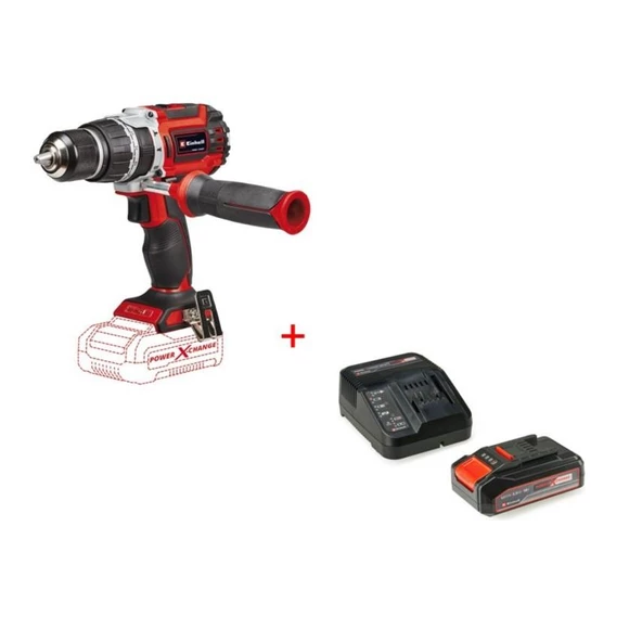 Einhell Tp-Cd 18/60 Li-I Bl Solo Akülü Darbeli Vidalama +2.5 Ah Starter Kit ürün görseli