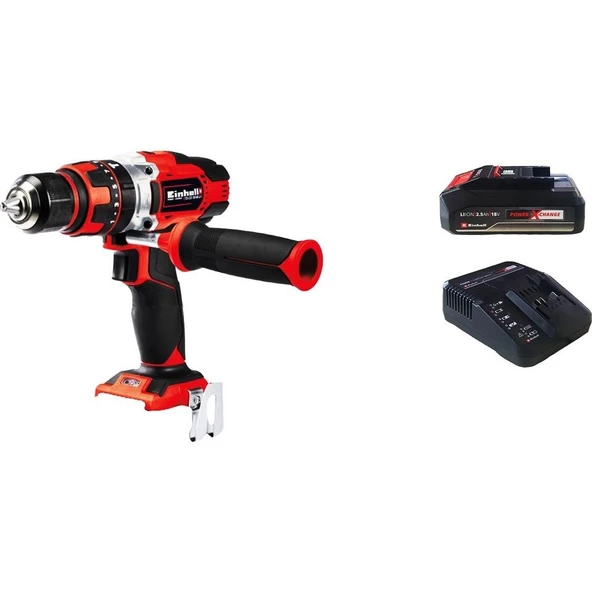 Einhell Te-Cd 18/48 Li-I Darbeli Matkap + 18V 2,5 Ah Starter Kit