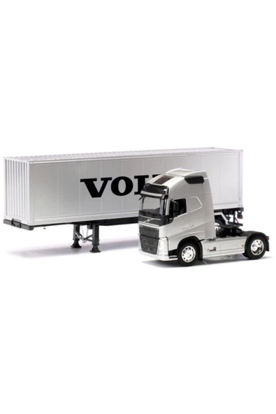 1:32 Volvo Model Tır Oyuncak Volvo Tır Oyuncak Dorseli Tır Kolekisyon - 2