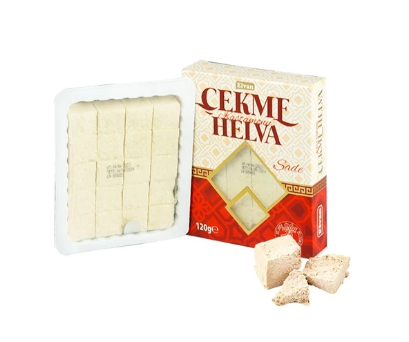 Elvan Çekme Helva Sade 120 Gr. (1 Paket)