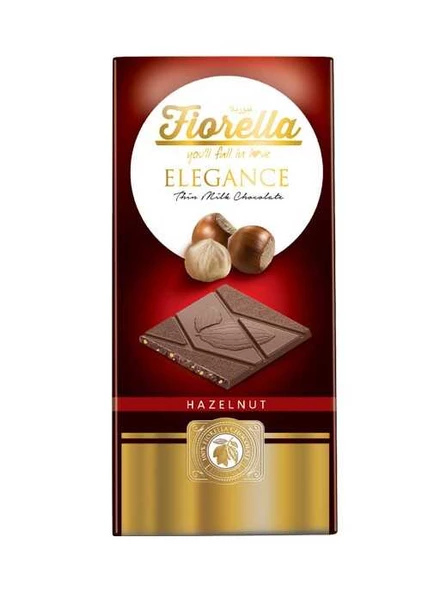 Fiorella Elegance Fındıklı Sütlü Çikolatalı Tablet 70 Gr. 1 Adet