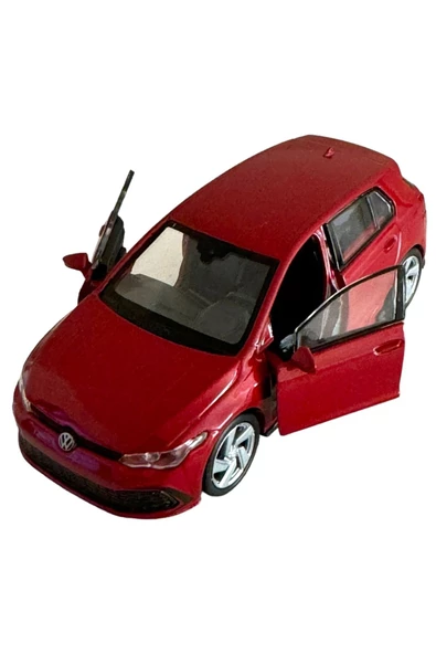 VOLKSWAGEN GOLF 8 GTI MODEL ARABA 1:32 ÖLÇEK 11CM METAL DİECAST