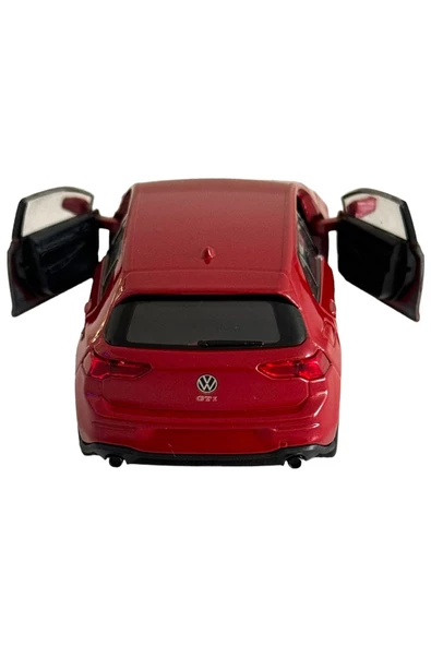 VOLKSWAGEN GOLF 8 GTI MODEL ARABA 1:32 ÖLÇEK 11CM METAL DİECAST - 3