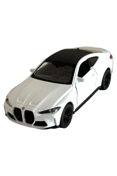 BMW M4 MODEL ARABA 1:36 ÖLÇEK 11CM METAL DİECAST - 2