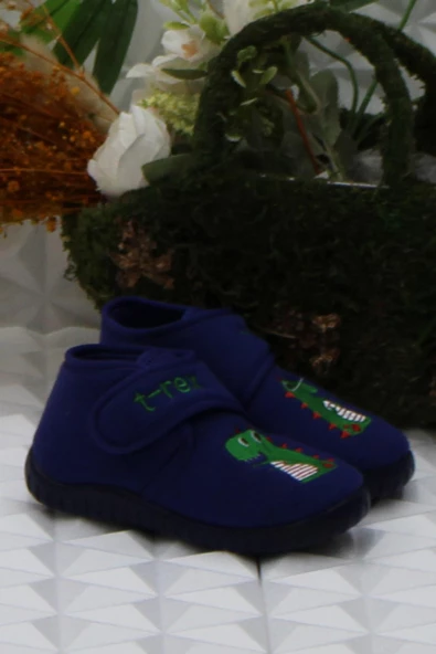 Fort Sly 8332 Lacivert Anaokulu Kreş Ev Erkek Çocuk Panduf Ayakkabı ürün görseli