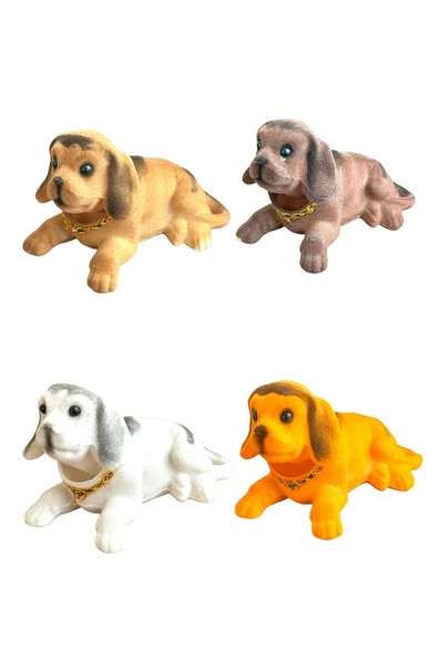 KAFA SALLAYAN KÖPEK ARABA SÜSÜ 4 LÜ SET - 2