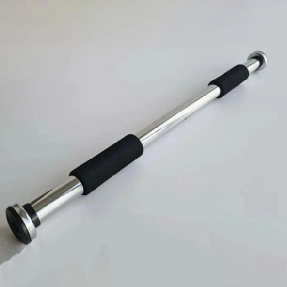 Barfiks Çubuğu 60-100cm Çift Süngerli Ayarlanabilir Kapı Koridora Takılır Barfiks - 3