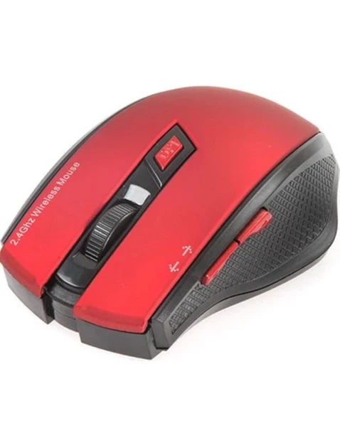 Everest SMW-777 Usb Kırmızı 2.4Ghz Optik Wireless Mouse - 2
