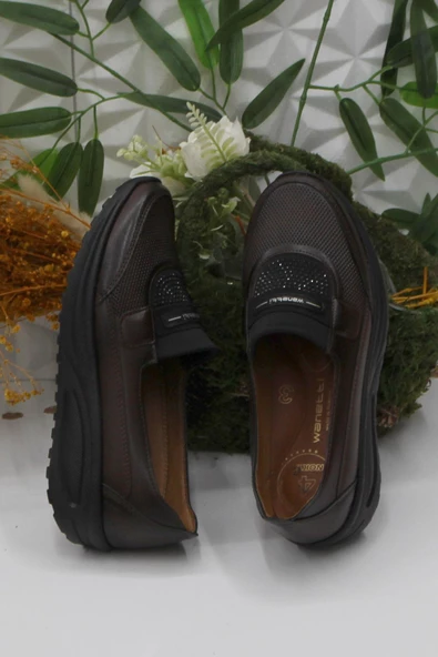 Fort Wnt 3451 Ortopedik Anne Ayakkabısı Yürüyüş Ayakkabısı Kadın Günlük Ayakkabı - Resim 10