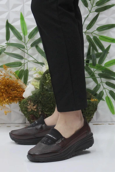 Fort Wnt 3451 Ortopedik Anne Ayakkabısı Yürüyüş Ayakkabısı Kadın Günlük Ayakkabı - Resim 8