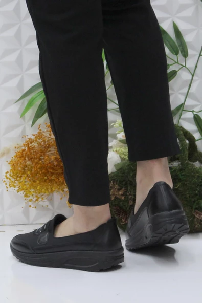 Fort Wnt 3451 Ortopedik Anne Ayakkabısı Yürüyüş Ayakkabısı Kadın Günlük Ayakkabı - Resim 4