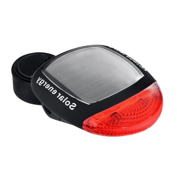 Bisiklet Lambası Güneş ile LED Şarj Edilebilir Bisiklet Kuyruk Solar Bisiklet Lambası - 2