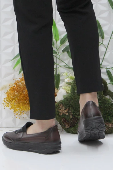 Fort Wnt 3451 Ortopedik Anne Ayakkabısı Yürüyüş Ayakkabısı Kadın Günlük Ayakkabı - Resim 9