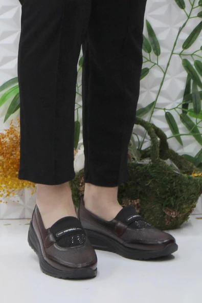 Fort Wnt 3451 Ortopedik Anne Ayakkabısı Yürüyüş Ayakkabısı Kadın Günlük Ayakkabı - Resim 7