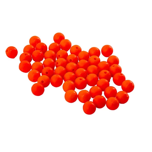 Yüzen Sazan Boncuğu - 14 MM - Turuncu (1 KG) - 2