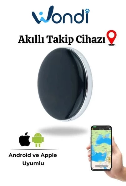 Ios & Android Uyumlu Airtag Akıllı Gps Takip Cihazı