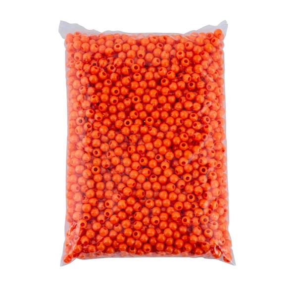 Yüzen Sazan Boncuğu - 10 MM - Turuncu (1 KG) - 2